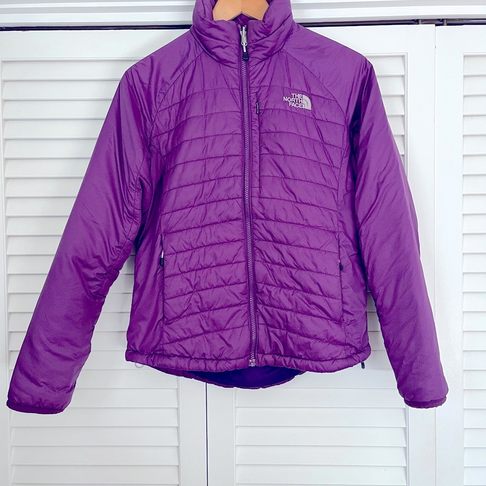 North face ski jacket, gently worn. Great alone or under ski shell.